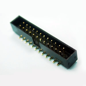 Dual Row 06 to 68 Contacts Four Wall Shrouded SMT Type