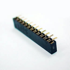 F202 Single 02 to 40 Contacts Right Angle Type