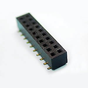 F203 Dual Row 04 to 80 Contacts SMT Type