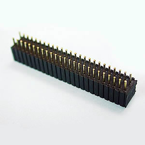 Dual Row 04 to 100 Contacts Straight Type
