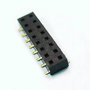 F217 Dual Row 04 to 80 Contacts SMT Type