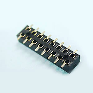 F218B Dual Row 04 to 80 Contacts SMT Type