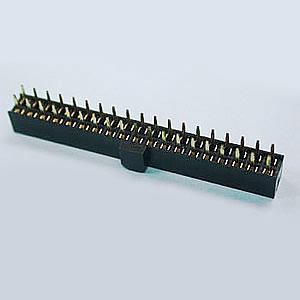 F219 Dual Row 04 to 80 Contacts Straight Type