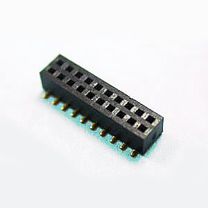 F221 Dual Row 06 to 100 Contacts SMT Type