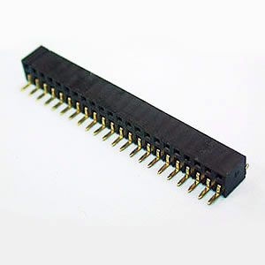 F223C Dual Row 04 to 80 Contacts Side Entry SMT Type