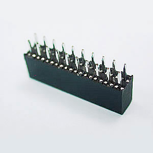 F225 Dual Row 04 to 80 Contacts Straight Type