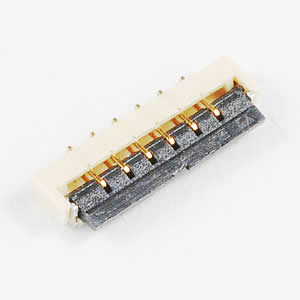 1.0mm Pitch EASY ON FPC Conn. ZIF  HORIZONTAL SMT TYPE
