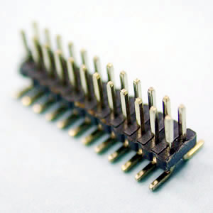 P10313A Dual Row 06 to 100 Contacts SMT Type