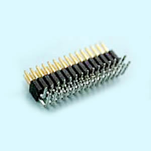 P1035A Dual Row 06 to 100 Contacts Straight And Right Angle Type