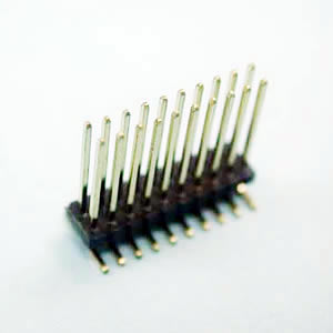 P1037 Dual Row 06 to 100 Contacts Straight And Right Angle Type