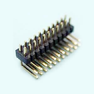 P1038 Dual Row 06 to 100 Contacts Straight And Right Angle Type