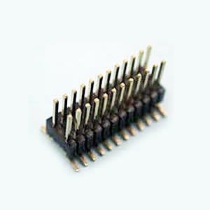 P1039 Dual Row 06 to 100 Contacts SMT  Type