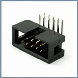 Model Number:B302-2*XXRXX-XXX Right Angle Type Box Header with Profile of 8.8mm and Pitch of 2.54mm